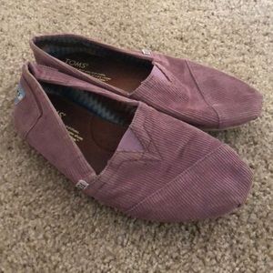 TOMS Corduroy Slip-Ons